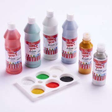 Ready Mixed Christmas Paint Pack of 6