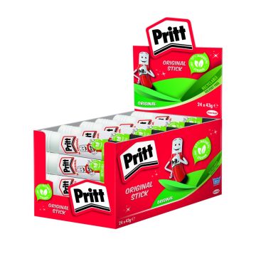 Pritt Glue Sticks 43g Pack of 24