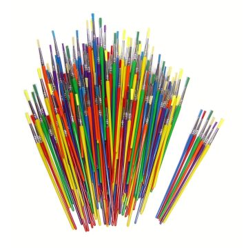 Assorted Set Economy Paint Brushes Pack of 144