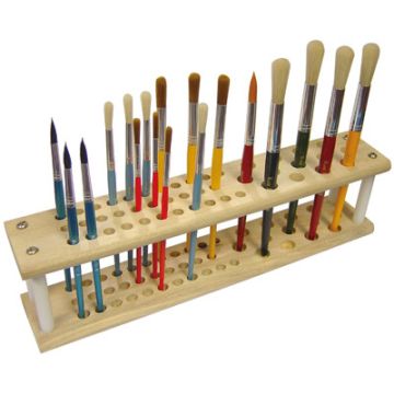 Paint Brush Holder Natural