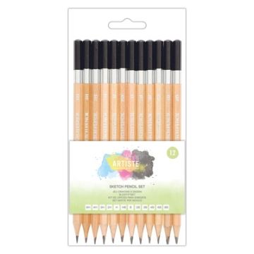 Artiste Sketch Pencil Set 12