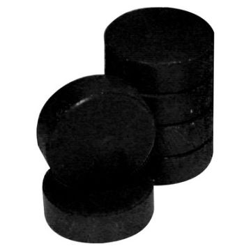 Watercolour Paint Blocks Black Set of 6