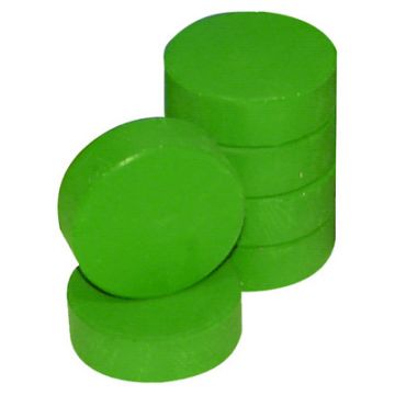 Watercolour Paint Blocks Green Set of 6