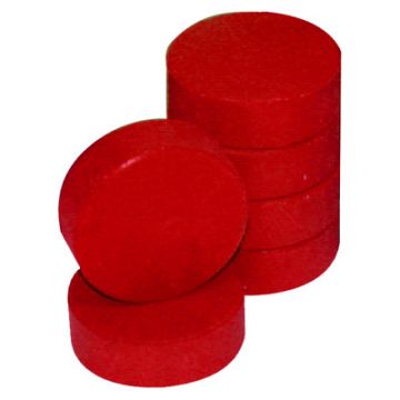 Watercolour Paint Blocks Red Set of 6