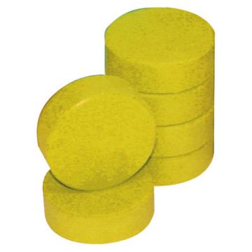 Watercolour Paint Blocks Brilliant Yellow Set of 6