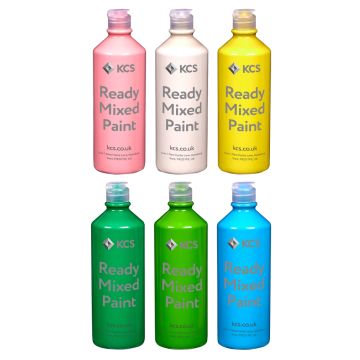 KCS Ready Mixed Paint Easter 6 x 600ml