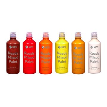KCS Ready Mixed Paint Autumn 6 x 600ml