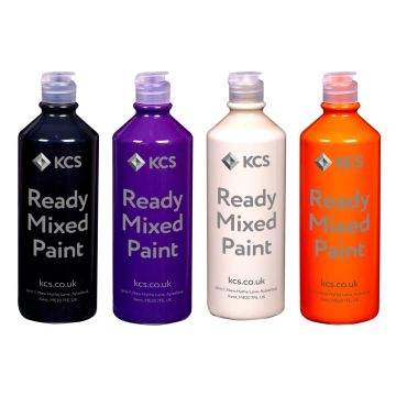 KCS Ready Mixed Paint Halloween 4 x 600ml