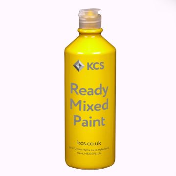 KCS Ready Mixed Paint Brilliant Yellow 600ml
