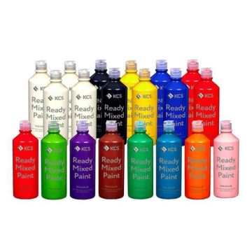 KCS Ready Mixed Paint 600ml Pack of 20