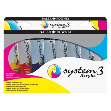System 3 Selection 59ml Pack of 8