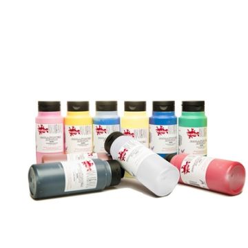 Acrylic Warm Light Green Paint 500ml