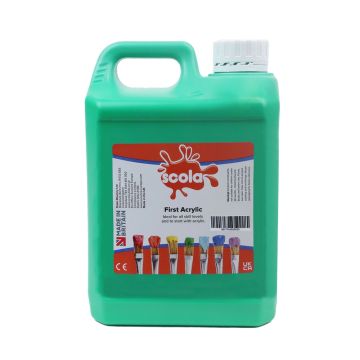 Acrylic Deep Green Paint 2 Litres