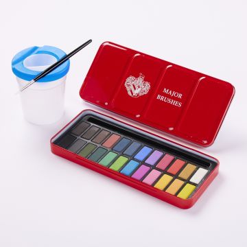 Paint Watercolour 24 Tablet Paint Box