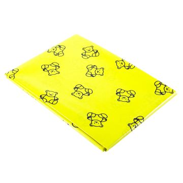 Yellow Patterned Splash Mat