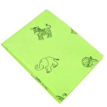 Green Patterned Splash Mat