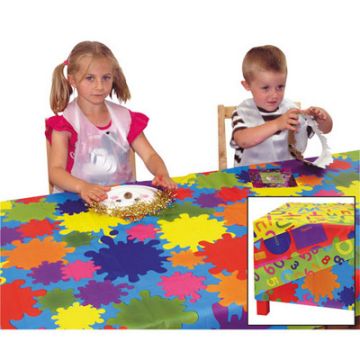 Geometric Pattern Splash Mats Assorted Pack of 4