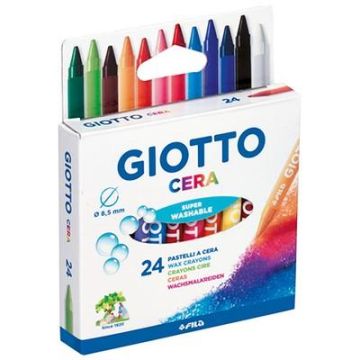 Wax Crayons Assorted Pack of 24