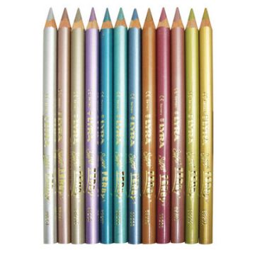 Lyra Ferby Metallic Pencils Assorted Pack of 12