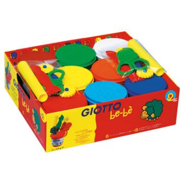 Giotto Bebe Dough Assorted Colours Pack of 8