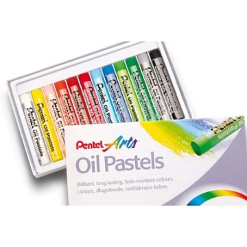 Pentel Artists Oil Pastels Pack of 12