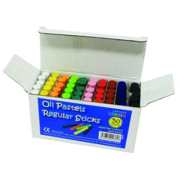 Regular Oil Pastels Assorted Box of 50