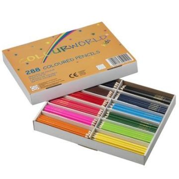Colourworld Colouring Pencils Pack of 288