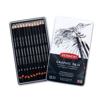 Derwent Graphic Pencils Pack of 12
