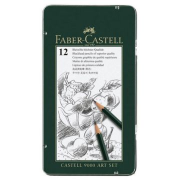 Faber Castell Graphic Pencils Grey Pack of 12