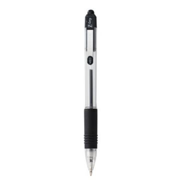 Zebra Z-Grip Retractable Ballpoint Pens Black Pack of 12