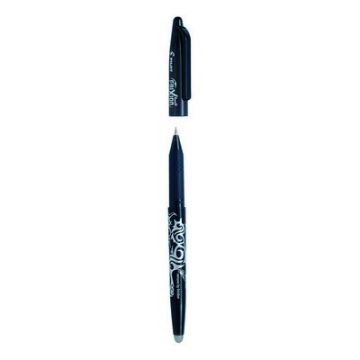 Pilot Frixion Erasable Gel Rollerball Pens Black Pack 12