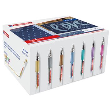edding 2185 Metallic Gel Rollerball Pens Assorted Pack of 70