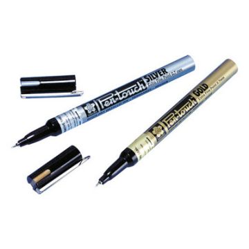 Metallic Markers Extra Fine Tip Gold