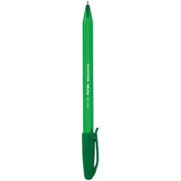 Paper Mate InkJoy Ballpoint Pens Green Box of 50