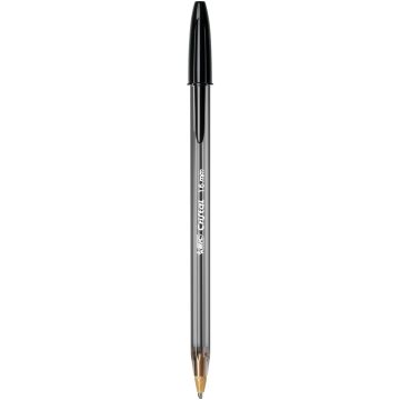 BIC Cristal Large Ballpoint Pens Black Pack of 5