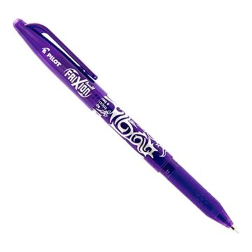 Pilot Frixion Erasable Gel Rollerball Pens Violet Pack 12