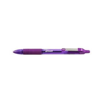 Zebra Z-Grip Smooth Retractable Ballpoint Pens Violet Pack 50