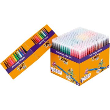 BIC Visa Fine Felt Pens Assorted Colours Pack of 288