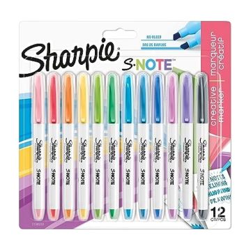 Sharpie S Note Creative Markers Pack of 12
