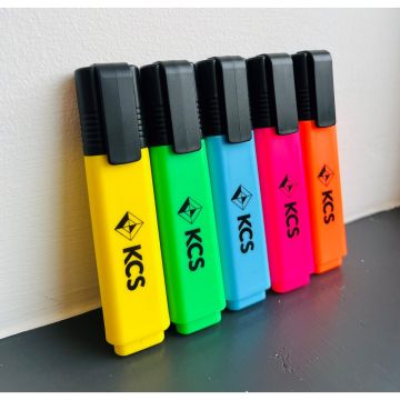 KCS Highlighters Chisel Tip 5 Assorted Colours Pack of 48