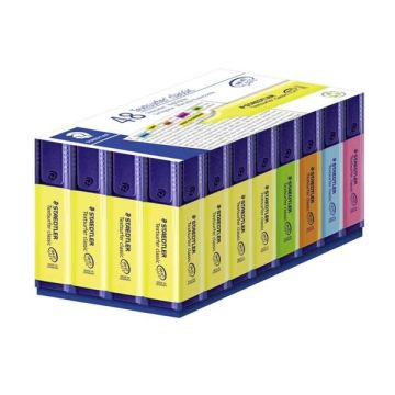 STAEDTLER Textsurfer Highlighters Assorted Colours Pack of 48