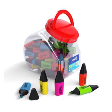 Swash Mini Highlighters Tub of 50