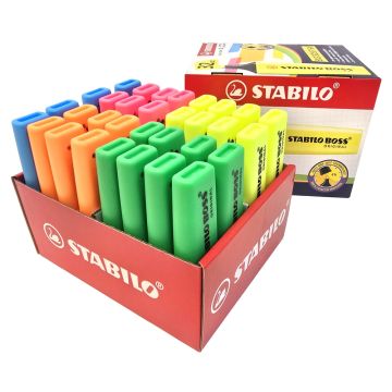 STABILO BOSS ORIGINAL Highlighters Assorted Pack of 32