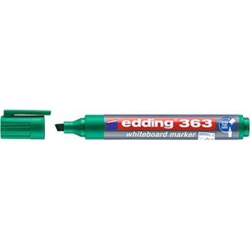 edding 363 Drywipe Markers Chisel Tip Green Pack of 10