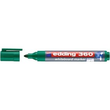 edding 360 Drywipe Markers Bullet Tip Green Pack of 10