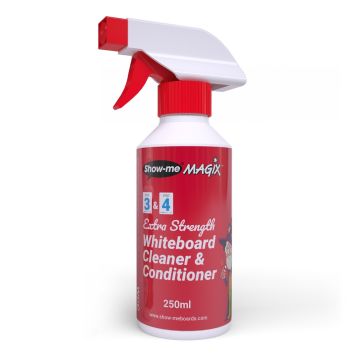 Show-me Magix Whiteboard Cleaner and Conditioner 250ml