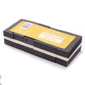 KCS Economy Whiteboard Erasers Pack of 12
