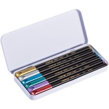 edding Metallic Colour Pens Assorted Pack of 6