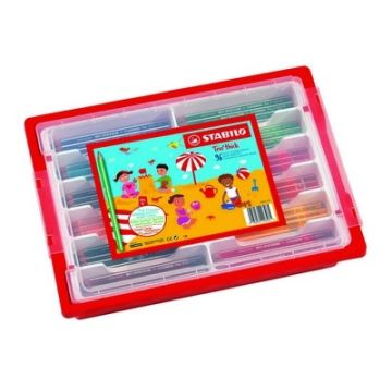 STABILO Trio Thick Colouring Pencils Pack of 96