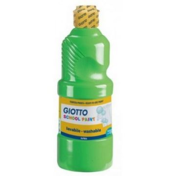 Giotto Washable School Paint Cinnabar Green 500ml